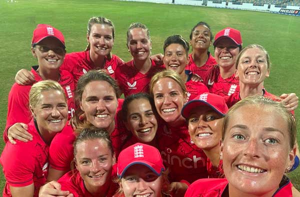 West Indies’ nightmare tour ends as England clean sweeps T20I series 5-0. PC: EnglandCricket / Twitter