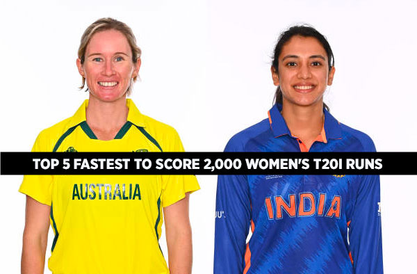 Beth Mooney and Smriti Mandhana - fastest to score 2000 T20I Runs. 