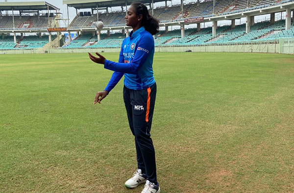 Shabnam MD - India's youngest pace sensation. PC: Female Cricket
