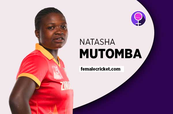 Player Profile of Natasha Mutomba - U19 Zimbabwe Cricketer on Female Cricket. PC: Getty Images