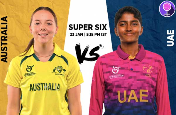 Super Six Group 1: Australia U19 v UAE U19 | Squads | Players to Watch | Fantasy Playing XI | Live streaming