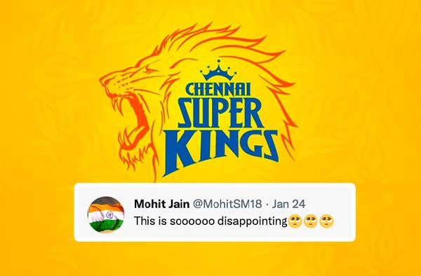 Netizens expressed disappointment over CSK not owning Women's IPL team