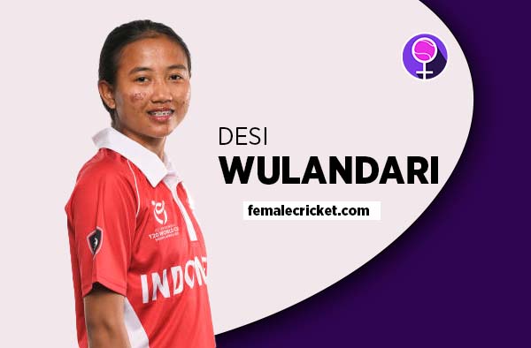 Player Profile of Desi Wulandari - U19 Indonesia Cricketer on Female Cricket. PC: Getty Images