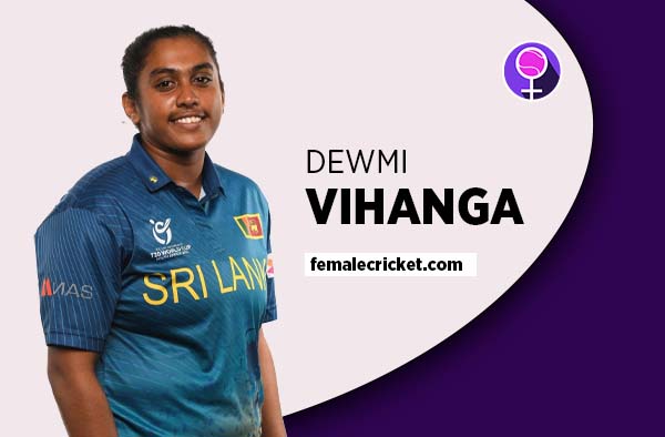 Player Profile of Dewmi Vihanga - U19 Sri Lanka Cricketer on Female Cricket. PC: Getty Images