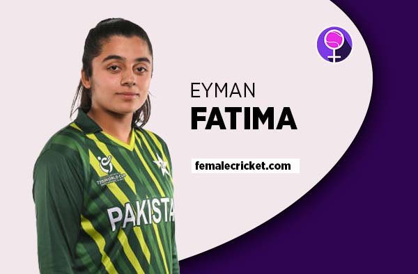 Player Profile of Eyman Fatima - U19 Pakistan Cricketer on Female Cricket. PC: Getty Images