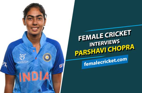 Female Cricket interviews Parshavi Chopra. PC: Getty Images
