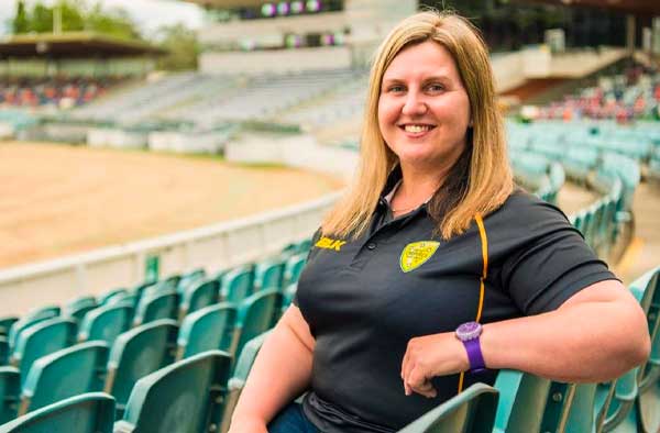 Lisa McCabe. PC: Cricket Australia