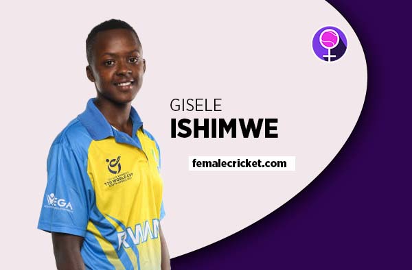 Player Profile of Gisele Ishimwe - U19 Rwanda Cricketer on Female Cricket. PC: Getty Images