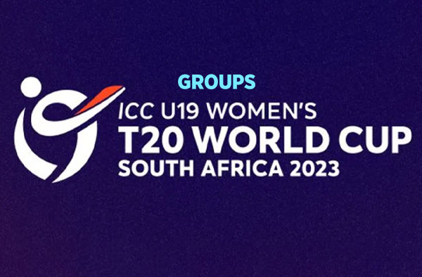 How many Groups are there in ICC Women's U19 World Cup 2023?