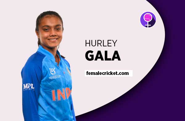 Player Profile of Hurley Gala - U19 India Cricketer on Female Cricket. PC: Getty Images