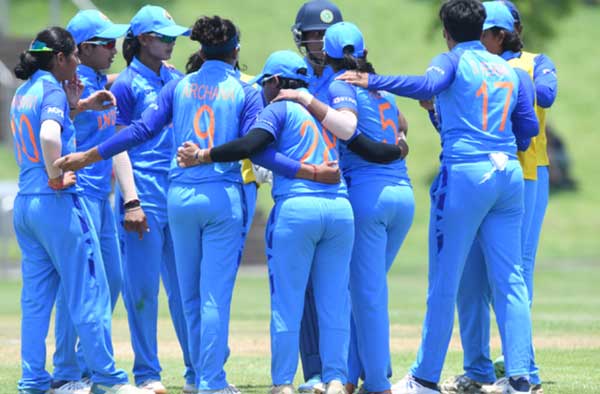 India U19 Women's Cricket Team. PC: Sydney Seshibedi for Gallo Sport