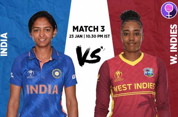 Match 3: West Indies Women v India Women |  Squads |  Players to Watch |  Fantasy Playing XI |  Live streaming
