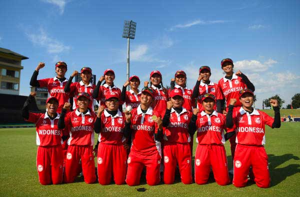 Indonesia U19 girls scripts History winning first-ever World Cup Match. PC: Getty Images