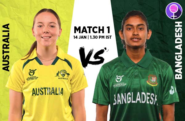 Match 1: Australia U19 v Bangladesh U19 | Squads | Players to Watch | Fantasy Playing XI | Live streaming