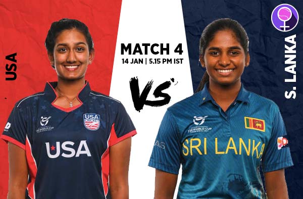 Match 4: Sri Lanka U19 v USA U19 | Squads | Players to Watch | Fantasy Playing XI | Live streaming
