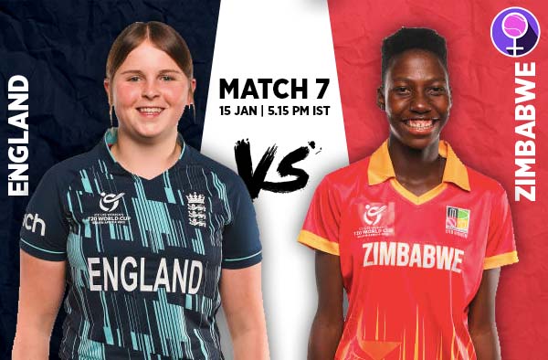 Match 7: England U19 v Zimbabwe U19 | Squads | Players to Watch | Fantasy Playing XI | Live streaming