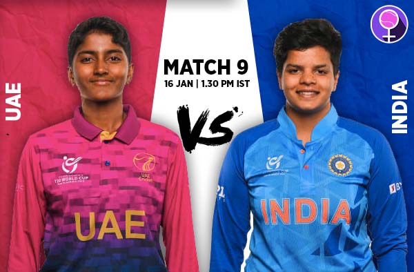 Match 9: India U19 v UAE U19 | Squads | Players to Watch | Fantasy Playing XI | Live streaming