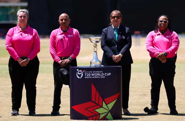 Match Officials for Knockouts matches in U19 World Cup Announced. PC: ICC