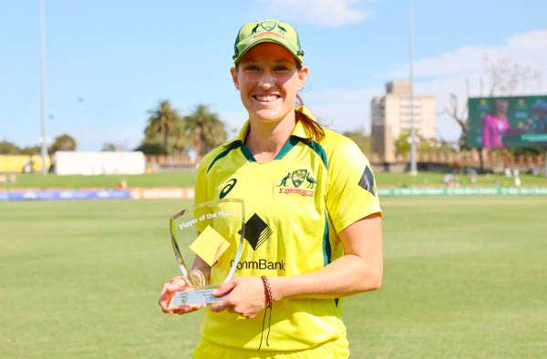 Megan Schutt's 5-Wicket Haul demolished Pakistan's line-up to take 1-0 Lead. PC: Getty Images