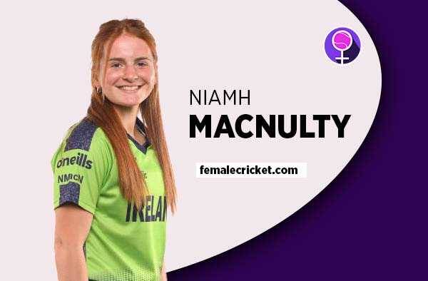 Player Profile of Niamh Macnulty - U19 Ireland Cricketer on Female Cricket. PC: Getty Images