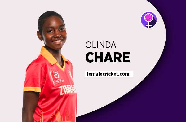 Player Profile of Olinda Chare - U19 Zimbabwe Cricketer on Female Cricket. PC: Getty Images