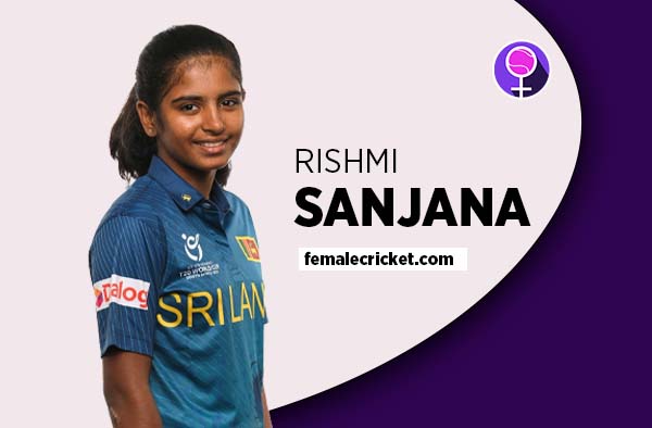 Player Profile of Rishmi Sanjana - U19 Sri Lanka Cricketer on Female Cricket. PC: Getty Images