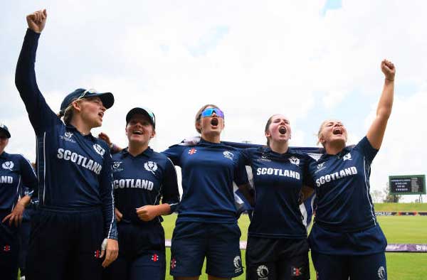 Scotland end World Cup campaign on a high beating USA by 5 Wickets. PC: Getty Images