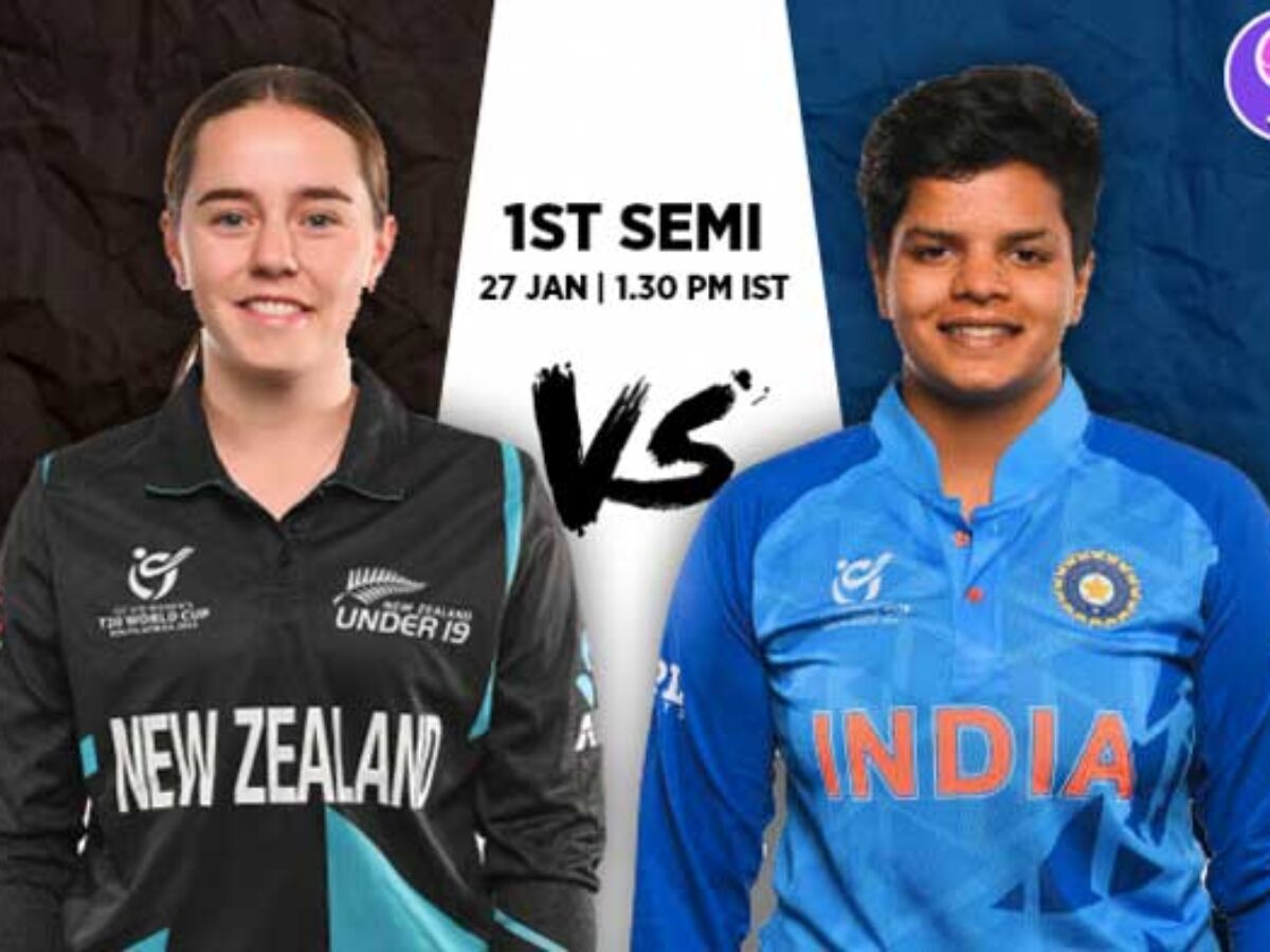 1st Semi-Final India U19 v New Zealand U19 Squads Players to Watch Fantasy Playing XI Live streaming