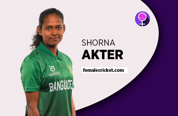 Player Profile of Shorna Akter - U19 Bangladesh Cricketer on Female Cricket. PC: Getty Images