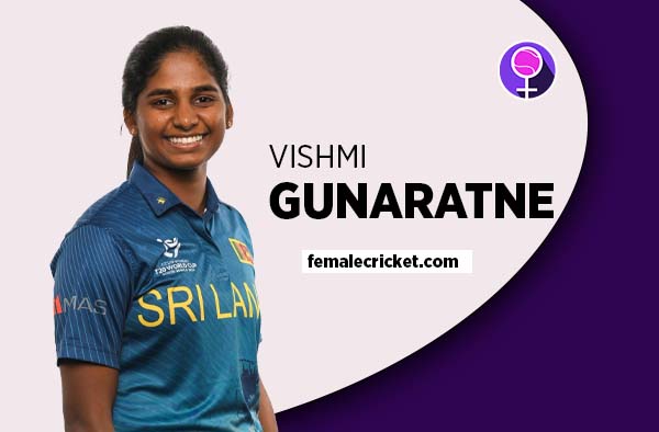 Player Profile of Vishmi Gunaratne - U19 Sri Lanka Cricketer on Female Cricket. PC: Getty Images