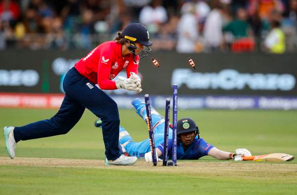 England edge out India by 11 runs, Smriti Mandhana's fifty in vain. PC: Getty Images