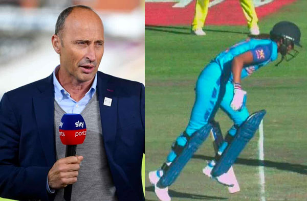 Nasser Hussain commented on Harmanpreet Kaur's run-out in the semi-finals. PC: Getty Images