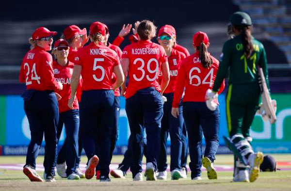 England rides on Nat Sciver’s heroics to beat Pakistan by 114 Runs. PC: Getty Images