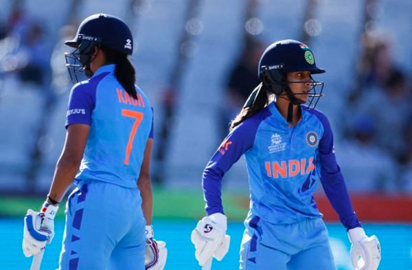 Harmanpreet Kaur and Jemimah Rodrigues. PC: Getty Images