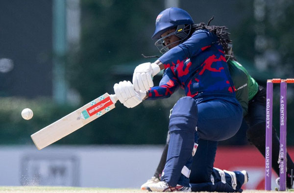 Deandra Dottin's quickfire 75 ensures 3rd Place Play-off for Barmy Army against Spirit. PC: FairBreak