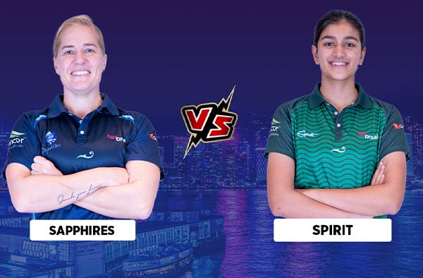 Match 6: Sapphires vs Spirit | Squads | Players to watch | Fantasy Playing XI | Live streaming