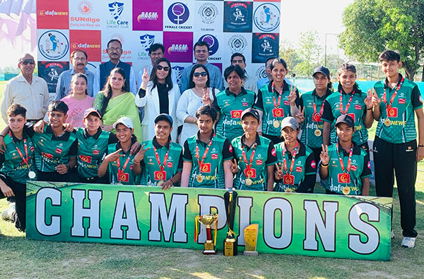 Agra crowned Champions in Hemwati Nandan Bahuguna Women's T20 Cricket Tournament