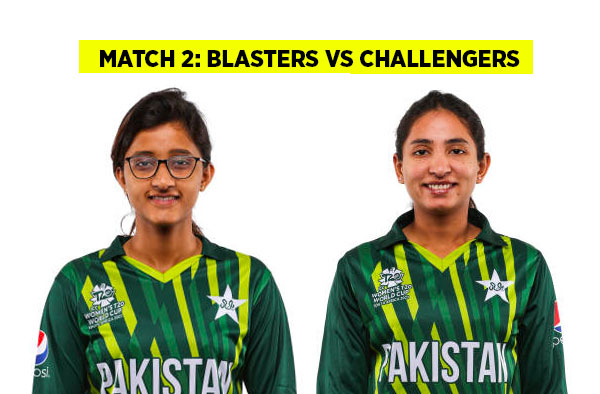 Match 2: Blasters vs Challengers | Squads | Players to watch | Fantasy Playing XI | Live streaming