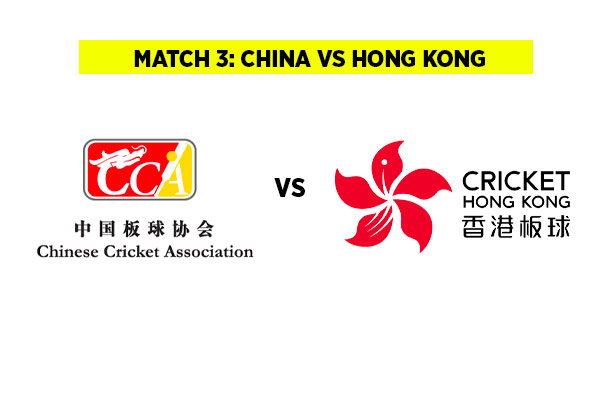 Match 3: China vs Hong Kong | Squads | Players to watch | Fantasy Playing XI | Live streaming