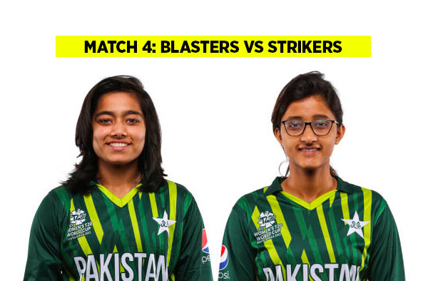 Match 4: Blasters vs Strikers | Squads | Players to watch | Fantasy Playing XI | Live streaming