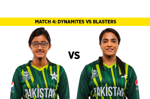Match 4: Dynamites vs Blasters | Squads | Players to watch | Fantasy Playing XI | Live streaming