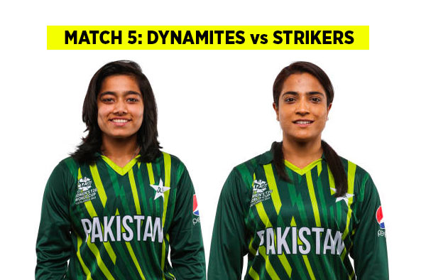 Match 5: Dynamites vs Strikers | Squads | Players to watch | Fantasy Playing XI | Live streaming