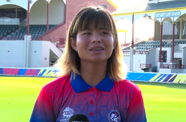 Naruemol Chaiwai declared ICC Women's Player of the Month for April 2023. PC: Twitter