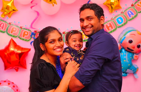 Sneha and her family. PC: Indian Express