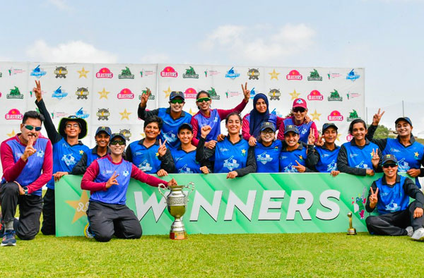 Dynamites beat Challengers to claim Pakistan Cup Women's Cricket Tournament. PC: PCB / Twitter