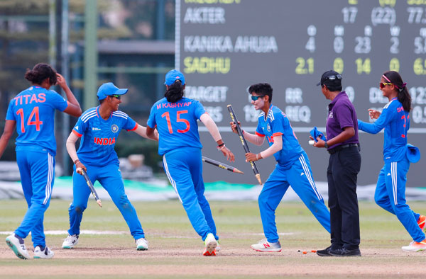 India A claims Title in Emerging Women's Asia Cup beating Bangladesh A by 31 Runs. PC: ACC