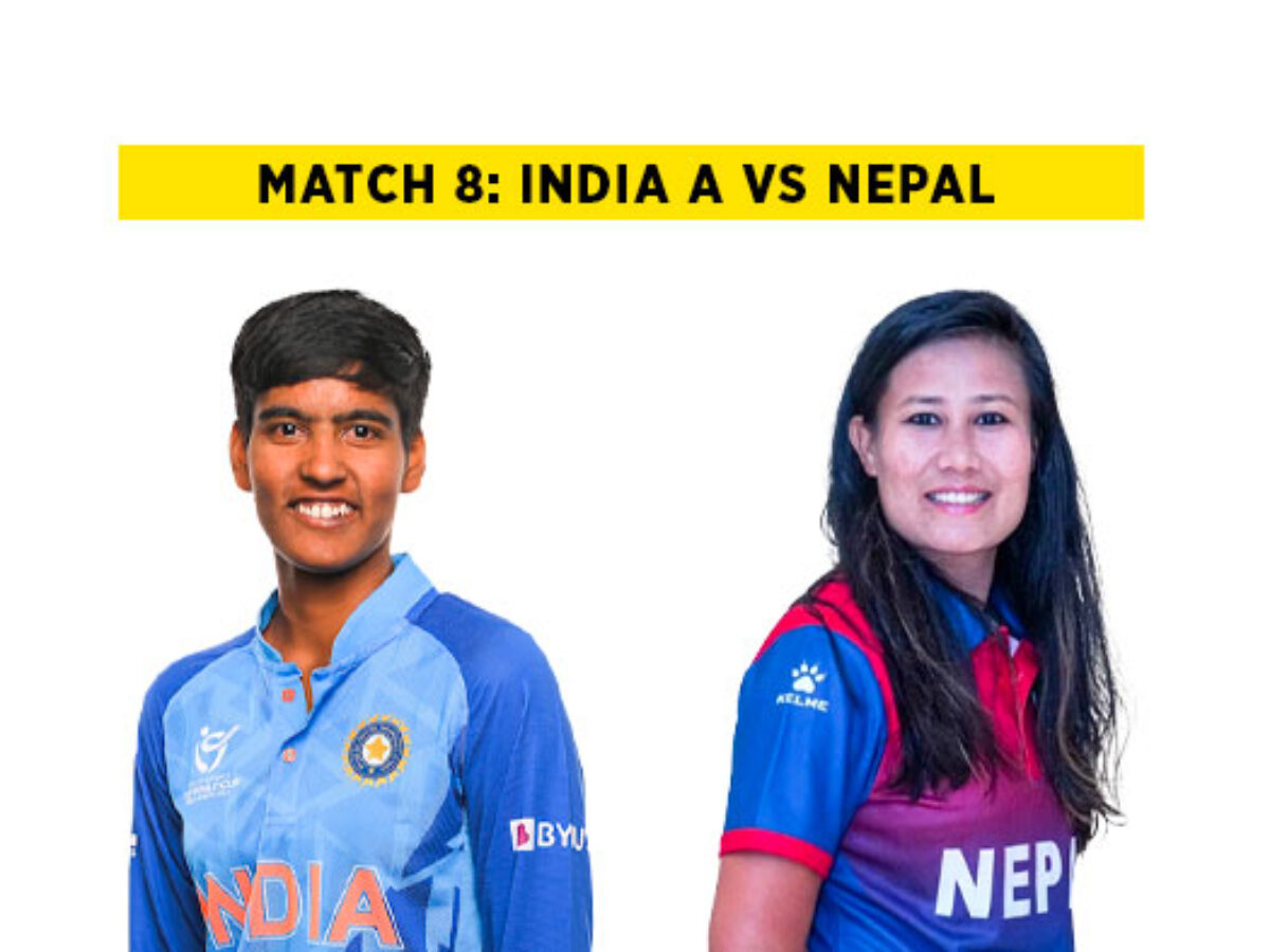 Match 8 India A vs Nepal Squads Players to watch Fantasy Playing XI Live streaming