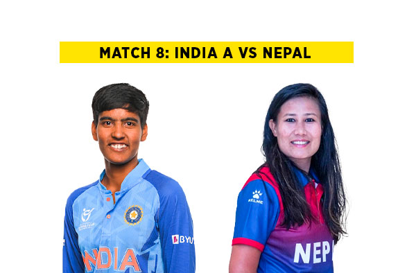 Match 8: India A vs Nepal | Squads | Players to watch | Fantasy Playing XI | Live streaming