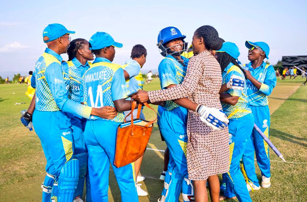 Rwanda crowned Champions of Kwibuka Women's T20 Tournament 2023. PC: Twitter