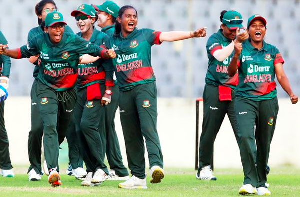 Bangladesh record a Historic Maiden ODI victory against India. PC: BCB